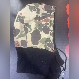 Vintage Walls Blizzard pruf stand alone hood! Camo camouflage